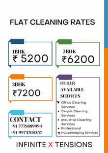 Flat cleaning rates Pimpri Chinchwad